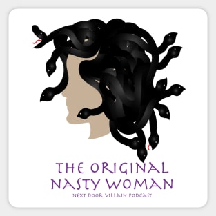 Medusa Nasty Woman Sticker